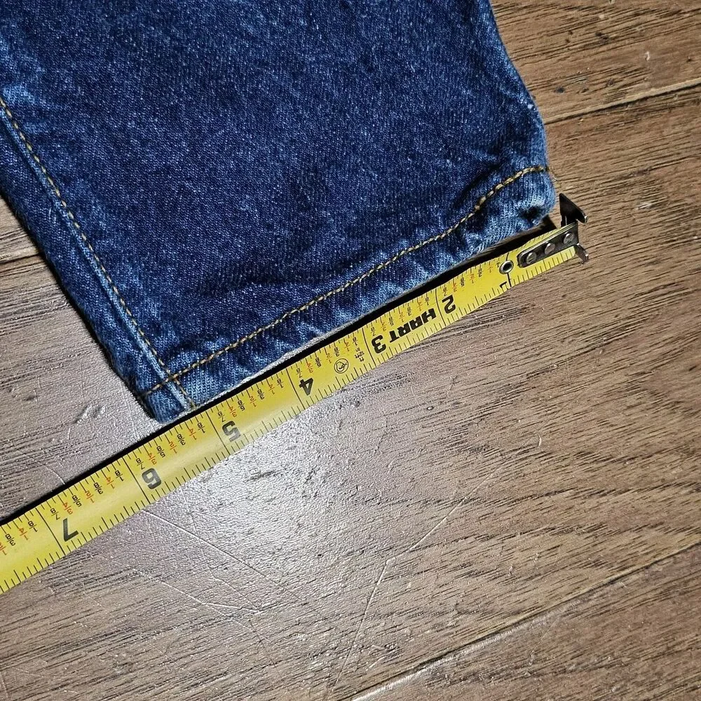 Vtg 90s Levis 501 XX 17501 0115 Womens Denim Jeans Size 9 Blue Made In USA 26x32 - Picture 15 of 15